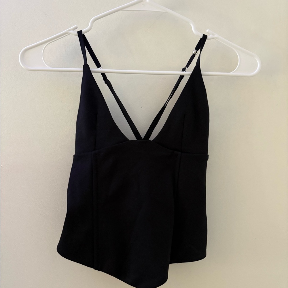 Edikted Black Corset Top